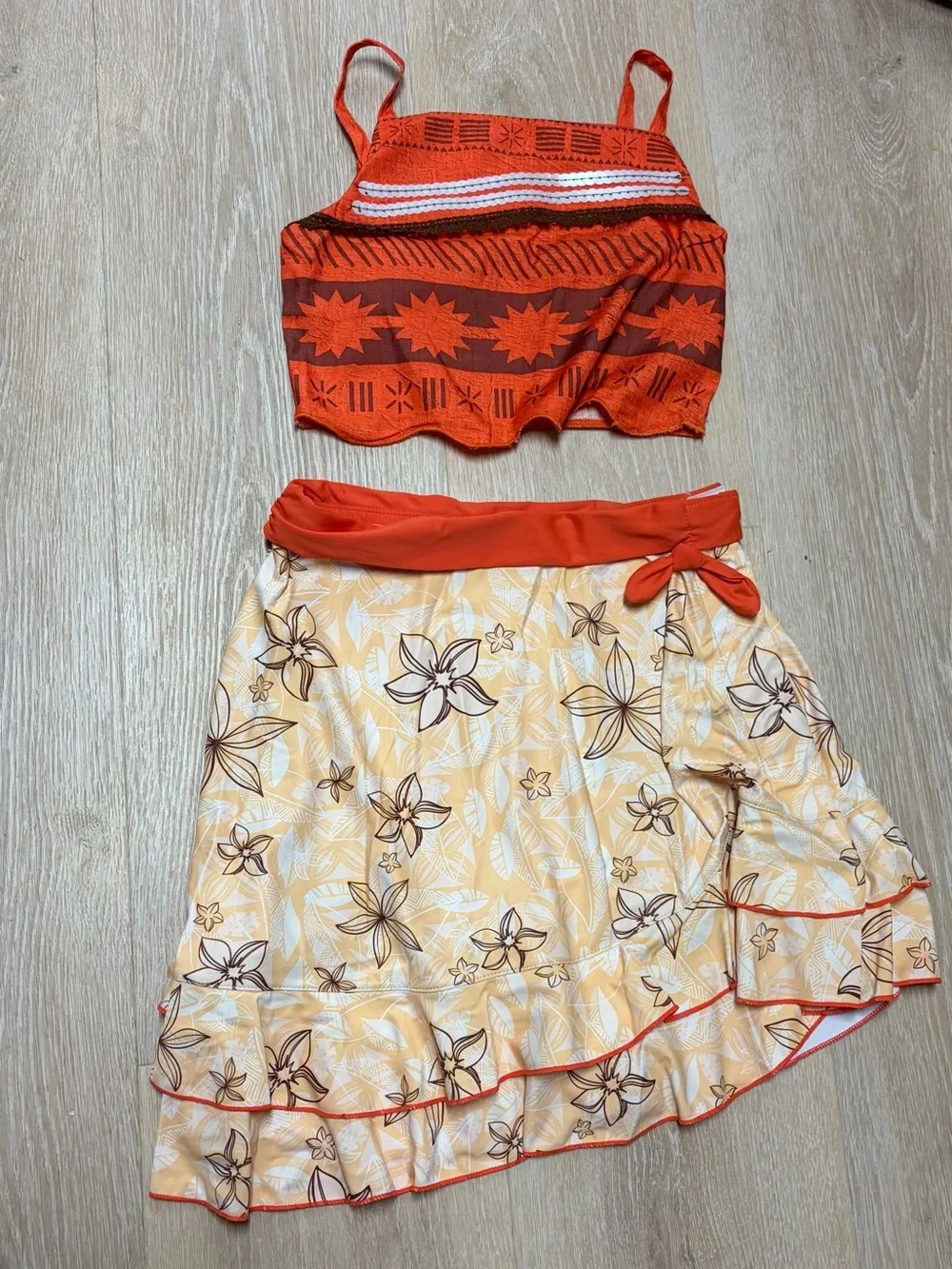 Girls Disney Moana outfit